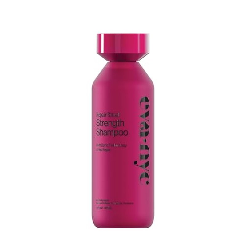 Eva NYC Ritual Repair Shampoo - Protect and Strengthen Dry, Damaged Hair with Bond Technology - Reduce Breakage - Color-Safe Formula with Red Algae - Orange Zest + Sage Scent - 10 fl oz