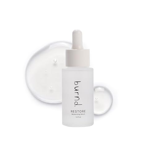 burnd Microbiome Restoring Moisturizing Serum with Squalane & Sacha Inchi Oil, Barrier Repair, Hydrating, Non-Comedogenic, Plant-Based, Preservative-Free, for Face, 1.0 fl oz