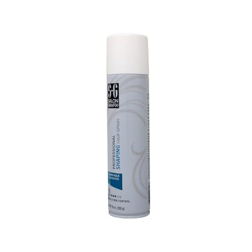 Salon Grafix Shaping Hair Spray Super Hold Unscented 10 oz (Pack of 6)