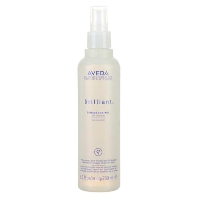 Aveda Brilliant Damage Control | Detangling Spray | Heat Protection Spray | Reduces Damage and Breakage | Jasmine, Rose, Clove Aroma |8.5 Fl Oz