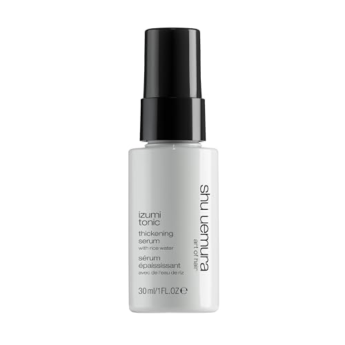shu uemura art of hair Izumi Tonic Strengthening & Thickening Rice Water Hair Serum - Hydrates & Repairs Damaged Hair, Softens and Adds Shine, With Japanese Rice Water