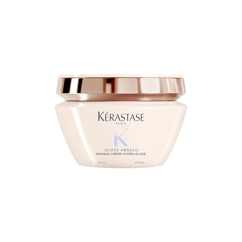 KÉRASTASE Gloss Absolu High Shine Anti-Frizz Hair Mask 6.8 Fl Oz - For Medium to Thick Hair