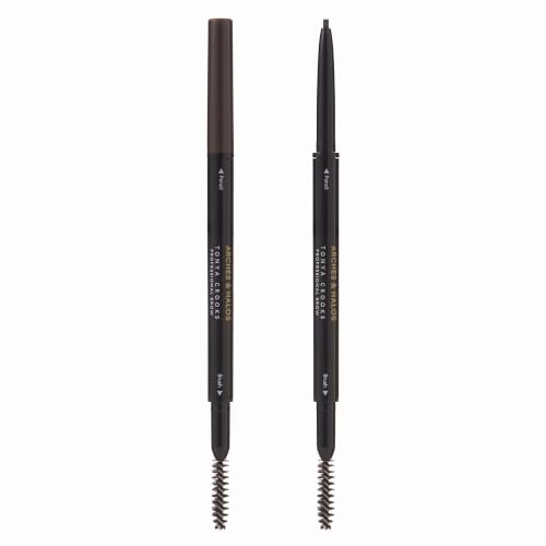 Arches & Halos Micro Defining Brow Pencil Set - Espresso, Pack of 2