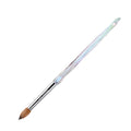 Professional Acrylic Nail Brush #12 – Pure Kolinsky Hair for Precise Application