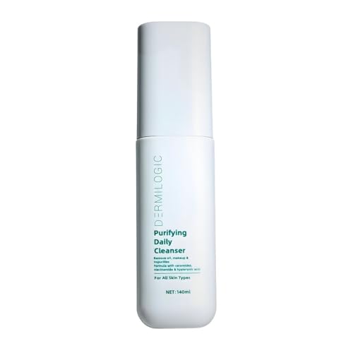 Purifying Daily Cleanser, Deep Cleanse, Hydrate & Restore, Contains Niacinamide, Ceramides and Hyaluronic Acid, Dermatologist-Tested For Bright, Balanced, Glowing skin