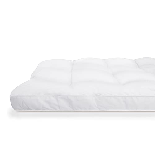 Queen Down Illusion Hypoallergenic Mattress Topper - White