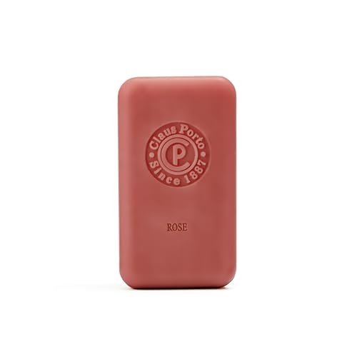 Claus Porto - Smart Rosa Body Soap for Men + Women | Delicate, Cleansing, Nourishing | Handcrafted, Aromatic, Refreshing, Floral (150g | 5.3 oz)