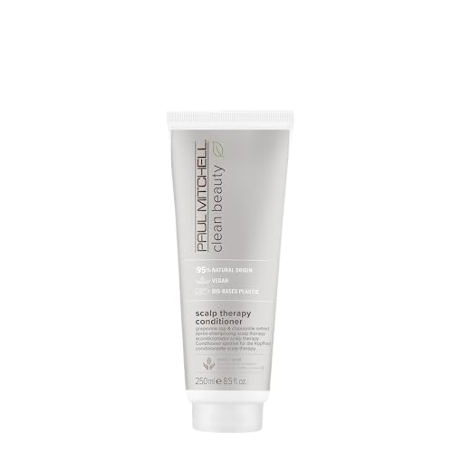 Paul Mitchell Clean Beauty Scalp Therapy Conditioner, Gently Conditions + Cools All Hair Types, Especially Dry, Oily + Sensitive Scalps