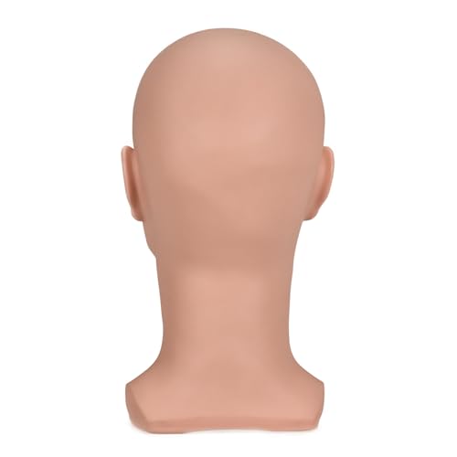 BLTYXT L30GT PVC Male Mannequin Head for Display, Training & Salon Use