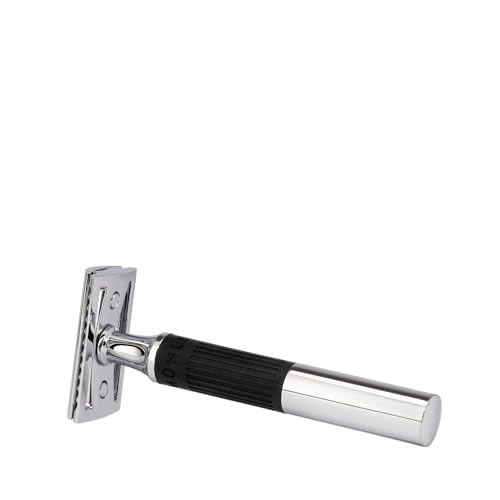 Black MÜHLE NEO Safety Razor - Double Edge, Eco-Friendly, Reusable, for Men & Women