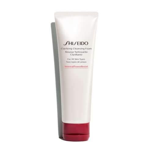 Shiseido Clarifying Cleansing Foam - 125mL for All Skin Types - Balances & Removes Impurities