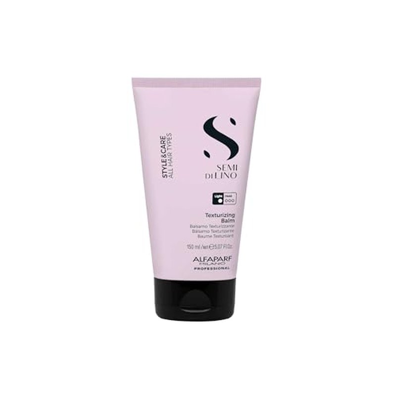 ALFAPARF MILANO Semi di Lino Style & Care Texturizing Balm - Light Hold - Texturizing Balm for All Hair Types - Thermal Protection (5.07 fl oz / 150 ml)
