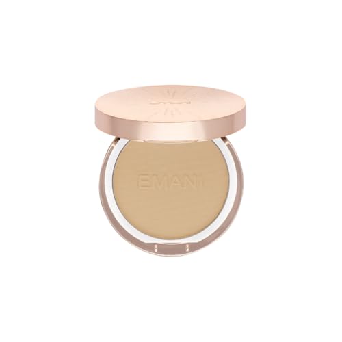 Emani Flawless Matte Powder Foundation for Sensitive Skin - Sienna, Beige Variation