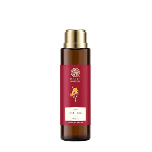 Forest Essentials Nargis Body Oil - After Bath Hydrating & Scented 130ml
