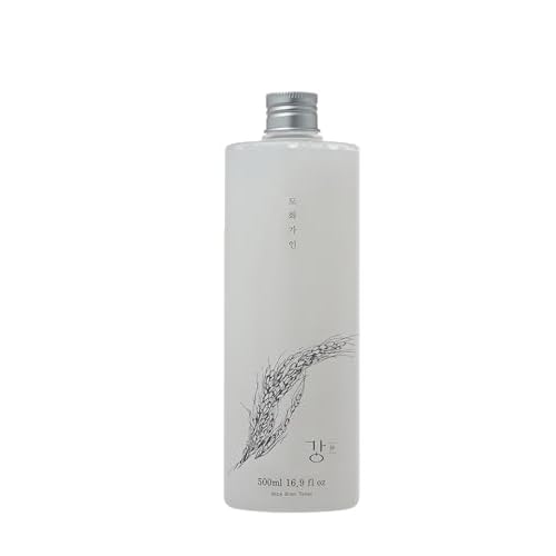 Gentle Rice Bran Toner Korean for Face (Tone, Rejuvenate & Moisturize) - Hydrating Vegan with Hyaluronic Acid - Rice Bran Extract (16.9 Fl oz)