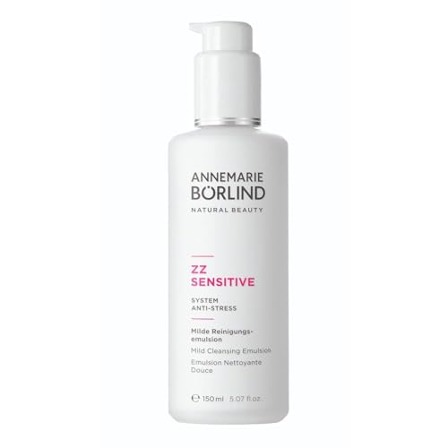 ANNEMARIE BÖRLIND ZZ Sensitive Mild Cleansing Emulsion 5 Oz Facial Wash with Hyaluronic Acid & Golden Orchid – Sensitive Skin Care