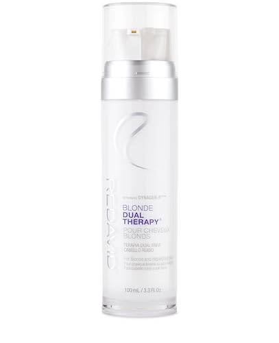 Blonde Hair Dual Therapy Treatment with Purple Pigment - Repair & Shine System