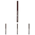 L.A. COLORS Automatic Eyeliner Pencil, Black Brown CAE662A (Pack of 4)