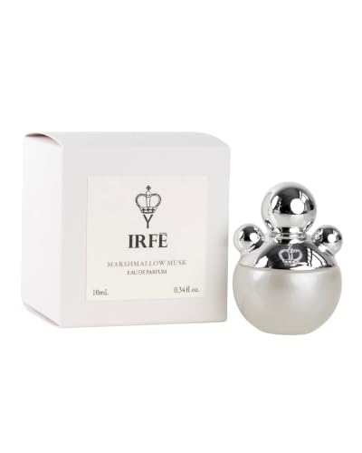 IRFE Marshmallow Musk Eau de Parfum for Women 10ml – Long Lasting French Niche Fragrance with Vanilla & Jasmine