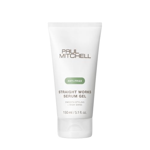 Paul Mitchell Straight Works Hair Gel 5.1oz Smoothing Styler Adds Shine for Frizzy Hair