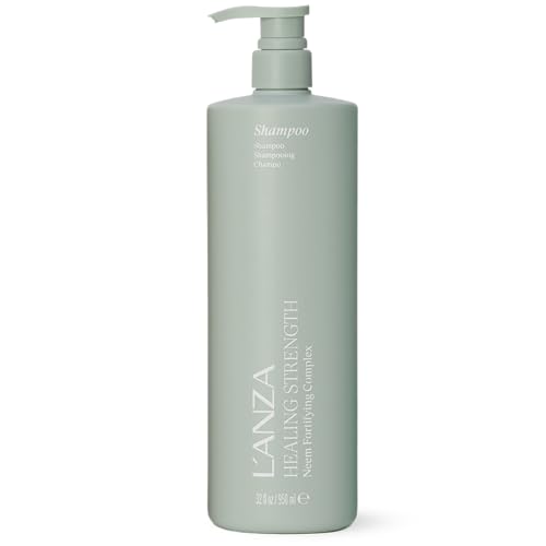 L’ANZA Healing Strength Repair Shampoo 33.8 fl oz – For Delicate to Weak Hair