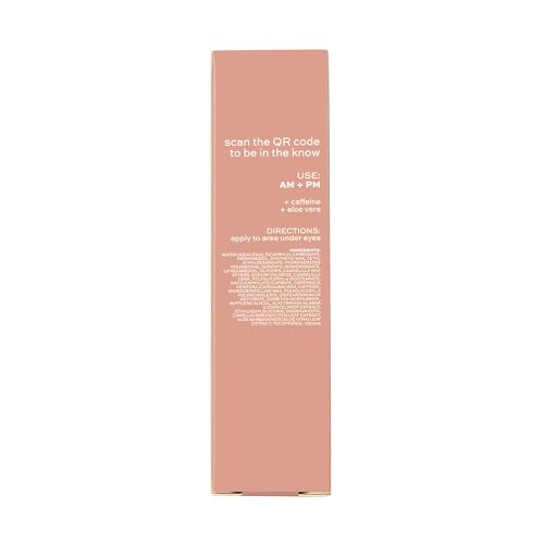 ITK Skincare Caffeine + Aloe Vera Under Eye Stick Balm - Moisturizer for Fine Lines and Wrinkles - Under Eye Treatment Soothes Redness and Hydrates, Brightens, and Soothes Puffy Eyes - 0.5 oz. Stick