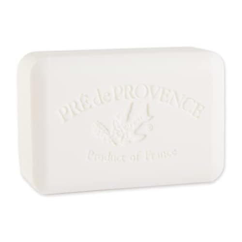 Pre de Provence Artisanal Soap Bar, Enriched with Organic Shea Butter, Natural French Skincare, Quad Milled for Rich Smooth Lather, 8.8 Ounce, Sea Salt