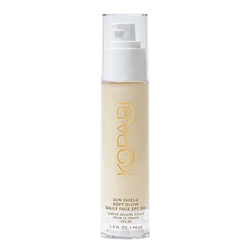Daily SPF 30 Sunscreen with Sheer Glow and Hydration - Lightweight Face Protector
