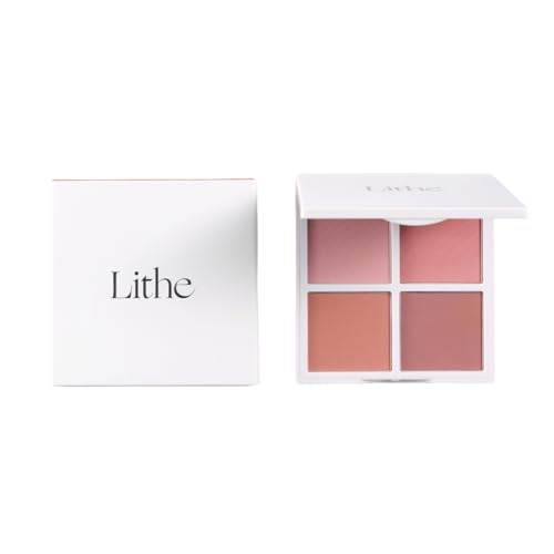 LITHE Blush Sunset Palette - 4 Natural Eyeshadow Shades for All Skin Tones