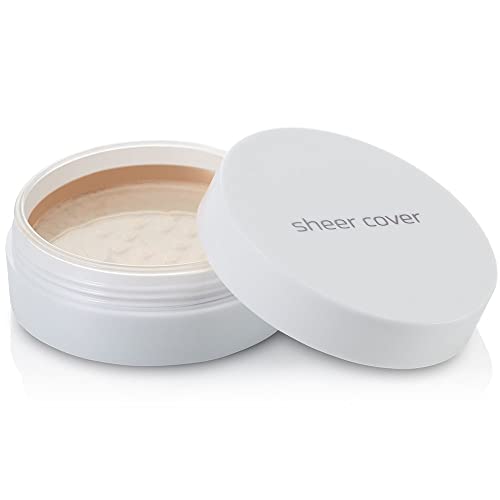 Sheer Cover Flawless Face Kit - Medium Shade 3-Piece Mineral Foundation & Concealer Set with Brushes