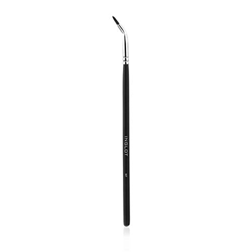Angled Makeup Brush for Eyeliner & Brows - Synthetic, Professional Quality