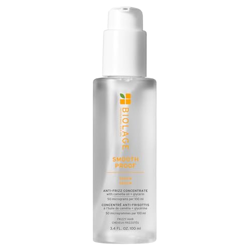 Biolage Smooth Proof Hair Serum 3.4 fl oz | Anti-Frizz, Shine & Hydration