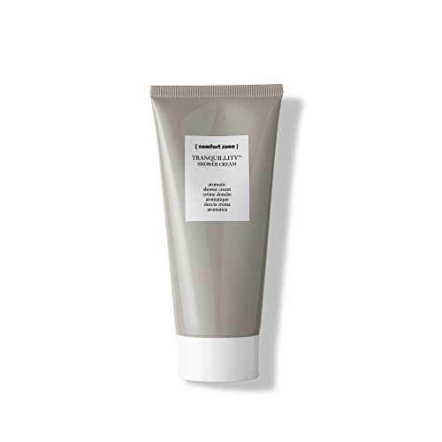 Comfort Zone, Tranquillity Aromatic Shower Cream, Hydrating Cleanser That Delicately Scents, For All Skin Types, 6.76 Fl. Oz
