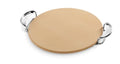 Weber Gourmet BBQ Pizza Stone with Carry Rack - 16.7 Inch Grilling Accessory