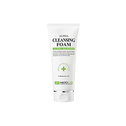 HISTOLAB Alpha Cleansing Foam (6.8 Fl. Oz) | Facial Cleanser for Oily and Acne-Prone Skin