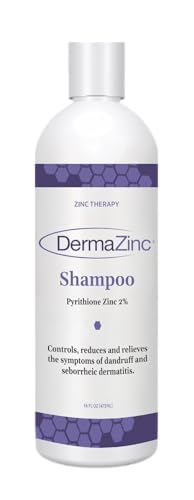 DermaZinc Medicated Zinc Shampoo for Scalp & Body - 16 oz (Variation: Shampoo)