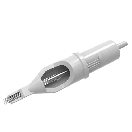 T-Tech C1209RS Round Shader Tattoo Needle Cartridge - Medical-Grade Plastic & Stainless Steel