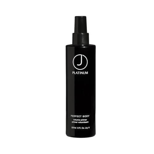 J Beverly Hills Platinum Volumizing Hair Primer - 8 Oz Salon-Quality Body & Thickness Boost