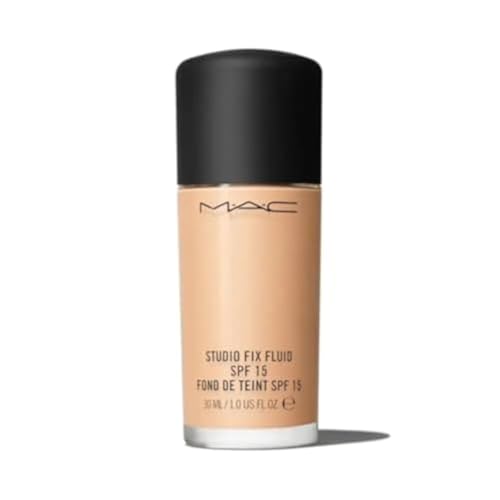 MAC Studio Fix Fluid SPF15 NC25 1 Fl Oz Foundation for Flawless Matte Finish