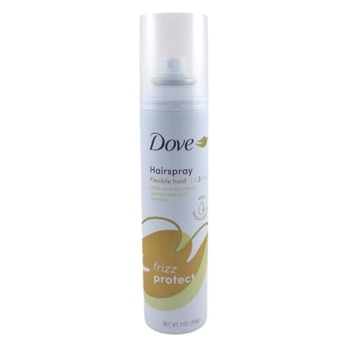 Dove Style + Care Flexible Hold Hairspray, Strong Hold 7 oz (Pack of 6)