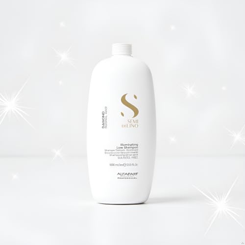 Alfaparf Milano Semi di Lino Diamond Shine Sulfate-Free Shampoo 33.8 Fl Oz