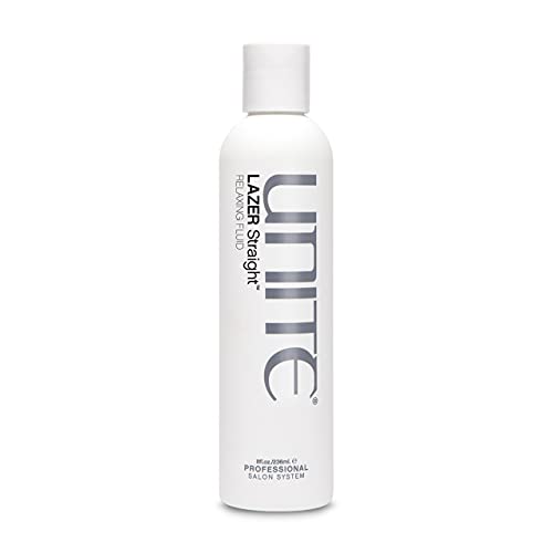 UNITE Hair LAZER Straight Relaxing Fluid - Anti-Frizz Smoothing Cream, 8 Fl Oz