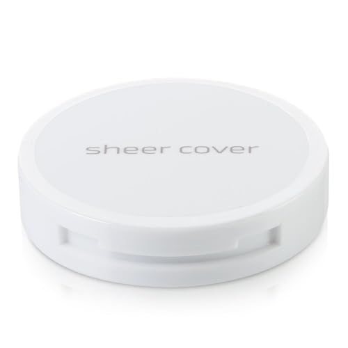 Sheer Cover Studio ? Conceal and Brighten Highlight Trio ? Two-Toned Concealers ? Shimmering Highlighter ? Medium/Tan Shade ? With FREE Concealer Brush ? 3 Grams