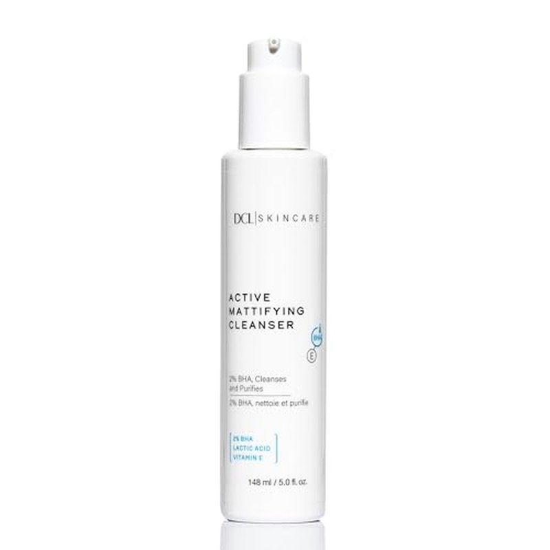 DCL Skincare Active Mattifying Cleanser with 2% Salicylic Acid, 5.0 Fl oz