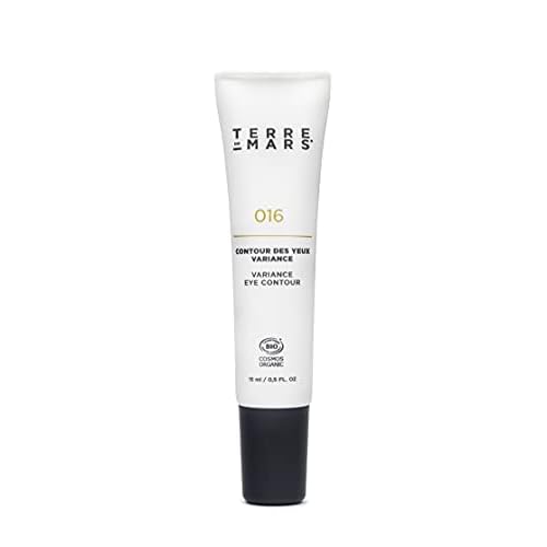 TERRE DE MARS Variance Eye Contour Cream, Certified Organic, Smoothing and Firming Eye Cream - 0.5 Oz