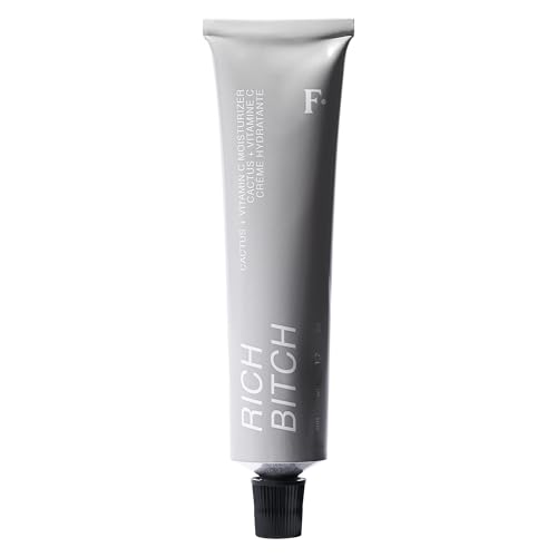 Freck Beauty RICH Beotch Cactus + Vitamin C Moisturizer - Hydrate Dry Skin, Calm & Sooth with Lightweight Feel, Infused with Jojoba and Prickly Pear Seed Oil, Reduce Redness and Support Skin Barrier
