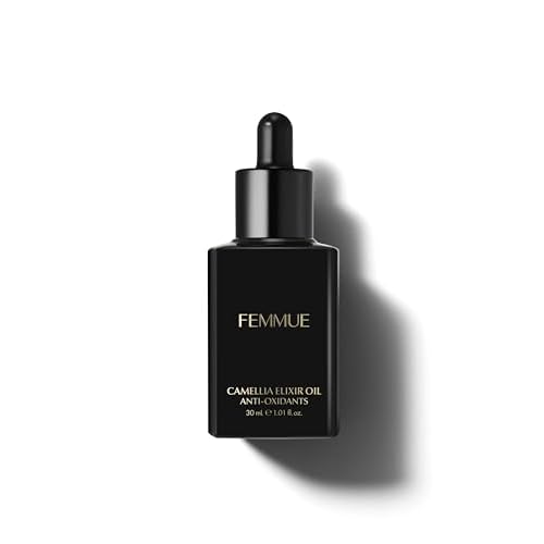 FEMMUE Camellia Elixir Face Oil | Hydrating & Anti-Aging Lightweight Facial Oil | Fortifies Skin Barrier | Infused with Camellia Floral Extracts | Korean Beauty Skincare
