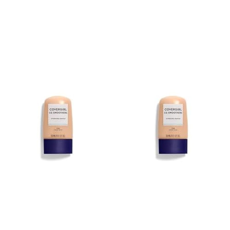 COVERGIRL Smoothers Hydrating Makeup Creamy Beige (packaging may vary), 1 oz (Pack of 2)