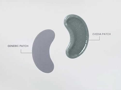 Blue Hour Vitality Eye Patches with Caffeine & Niacinamide – Refresh & De-Puff, 30 Pairs