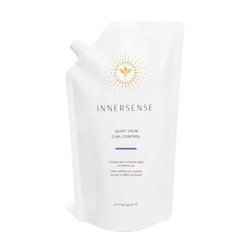INNERSENSE Organic Quiet Calm Curl Control Styling Cream 32oz Refill - All Hair Types